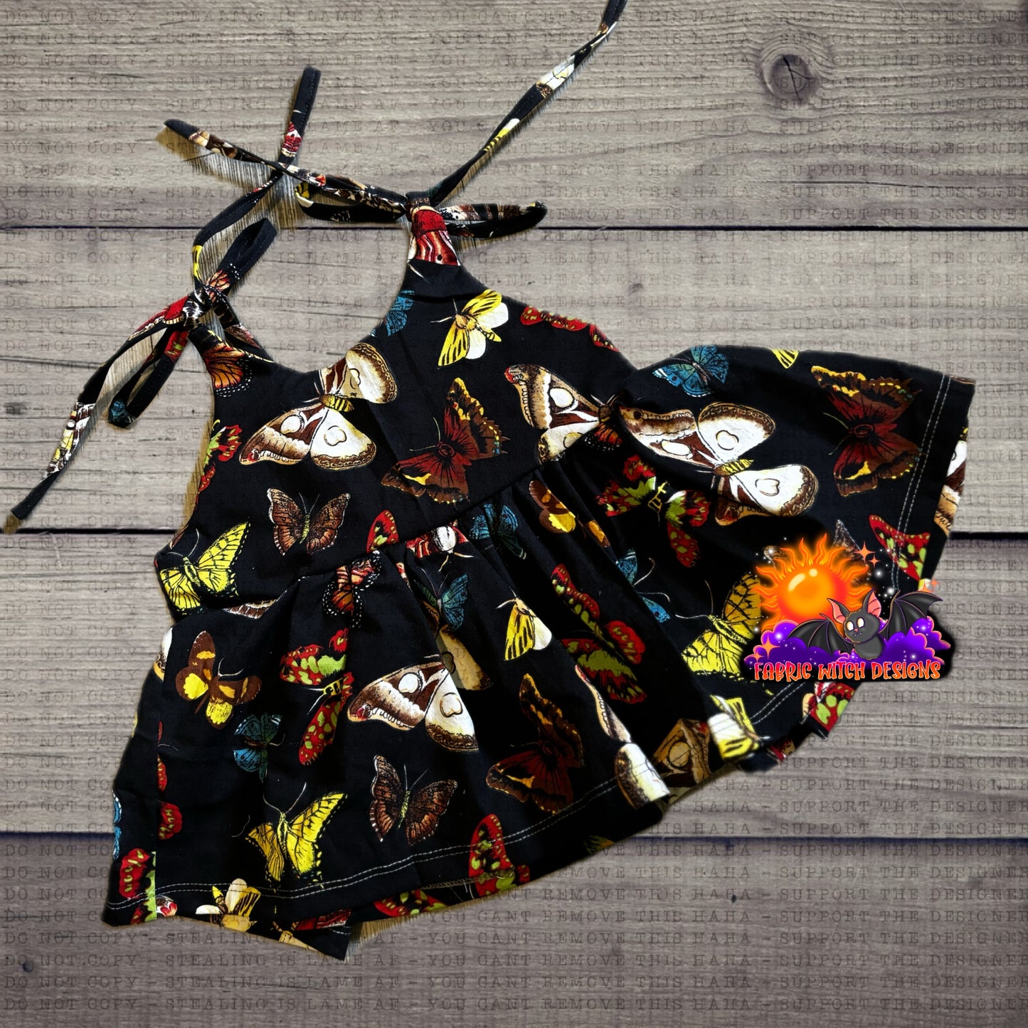 Butterflies 5T Azalea Peplum