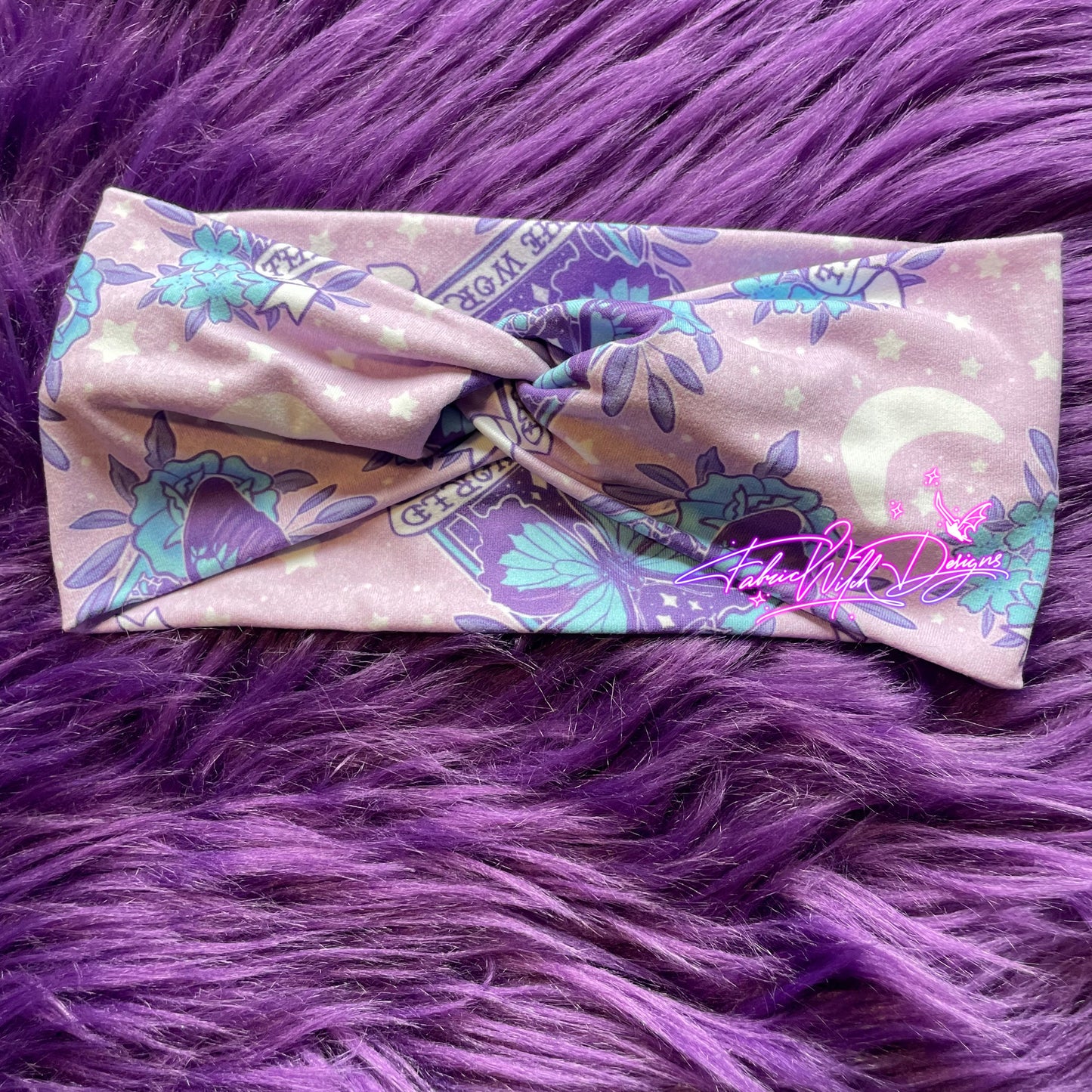 Pastel World Butterfly Twist Headband