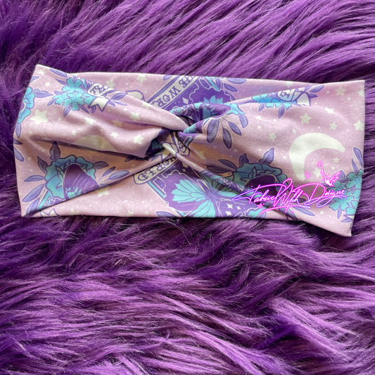 Pastel World Butterfly Twist Headband