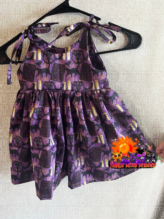 Witchy Purple 3T Azalea Dress