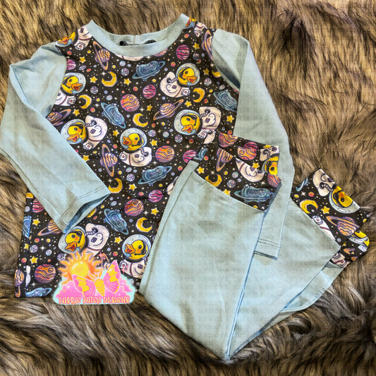 Ducky in Space 2T Jammies