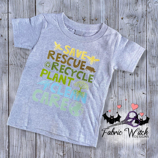 Save Rescue Recycle Tee