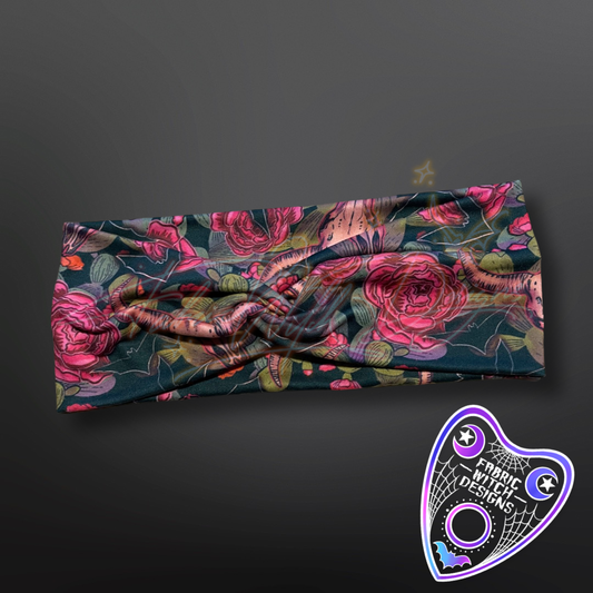 Steer Skull Twist Headband