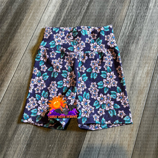 Deadly Nightshade 2T Biker Shorts