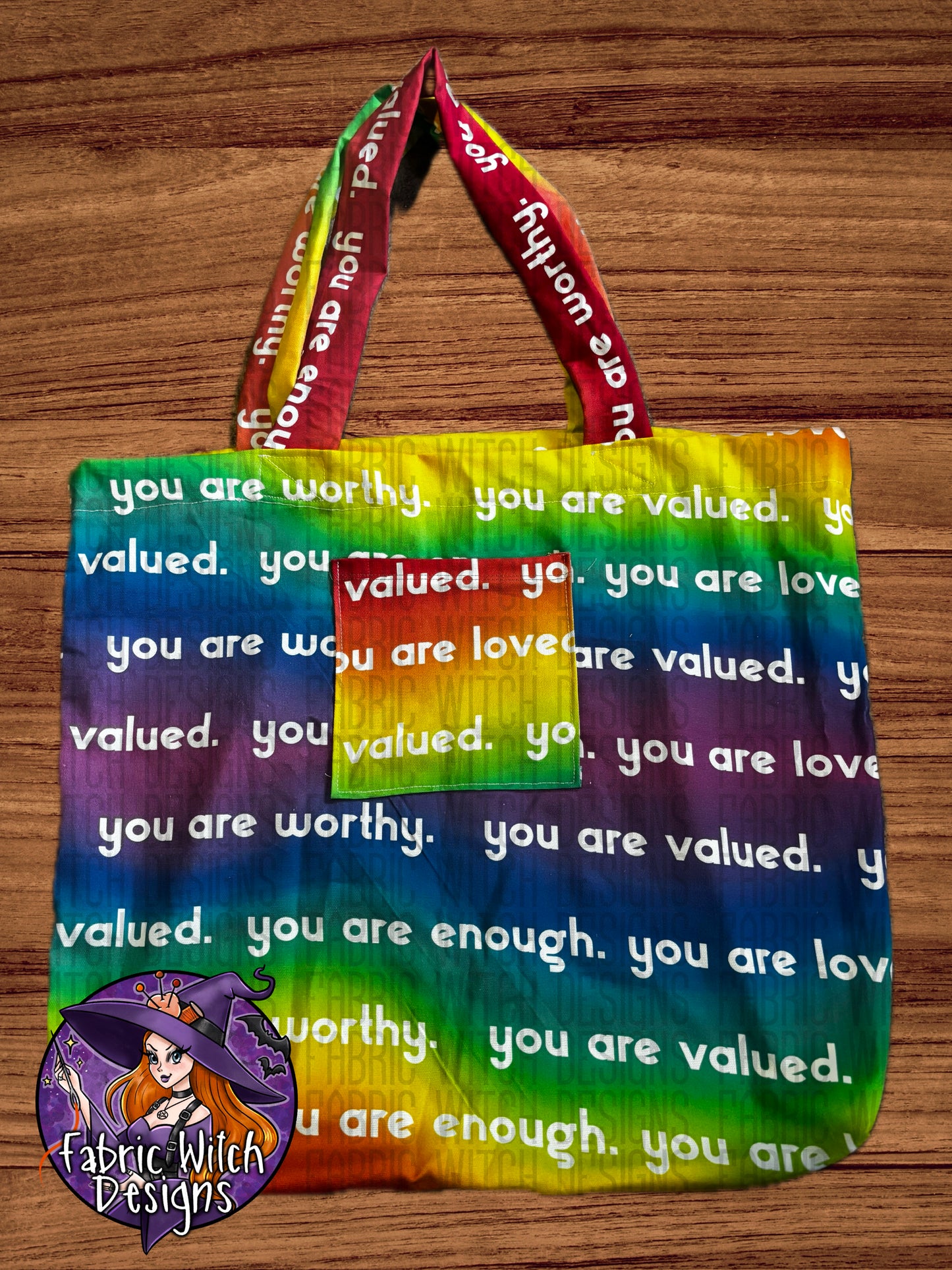 You Are Loved Large Tote Bag