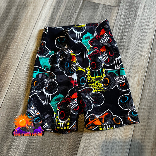 Monster Trucks 3T Biker Shorts