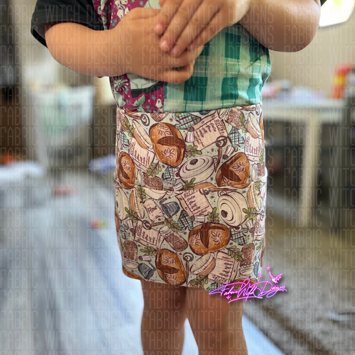 Sourdough Vibes Child Half Apron