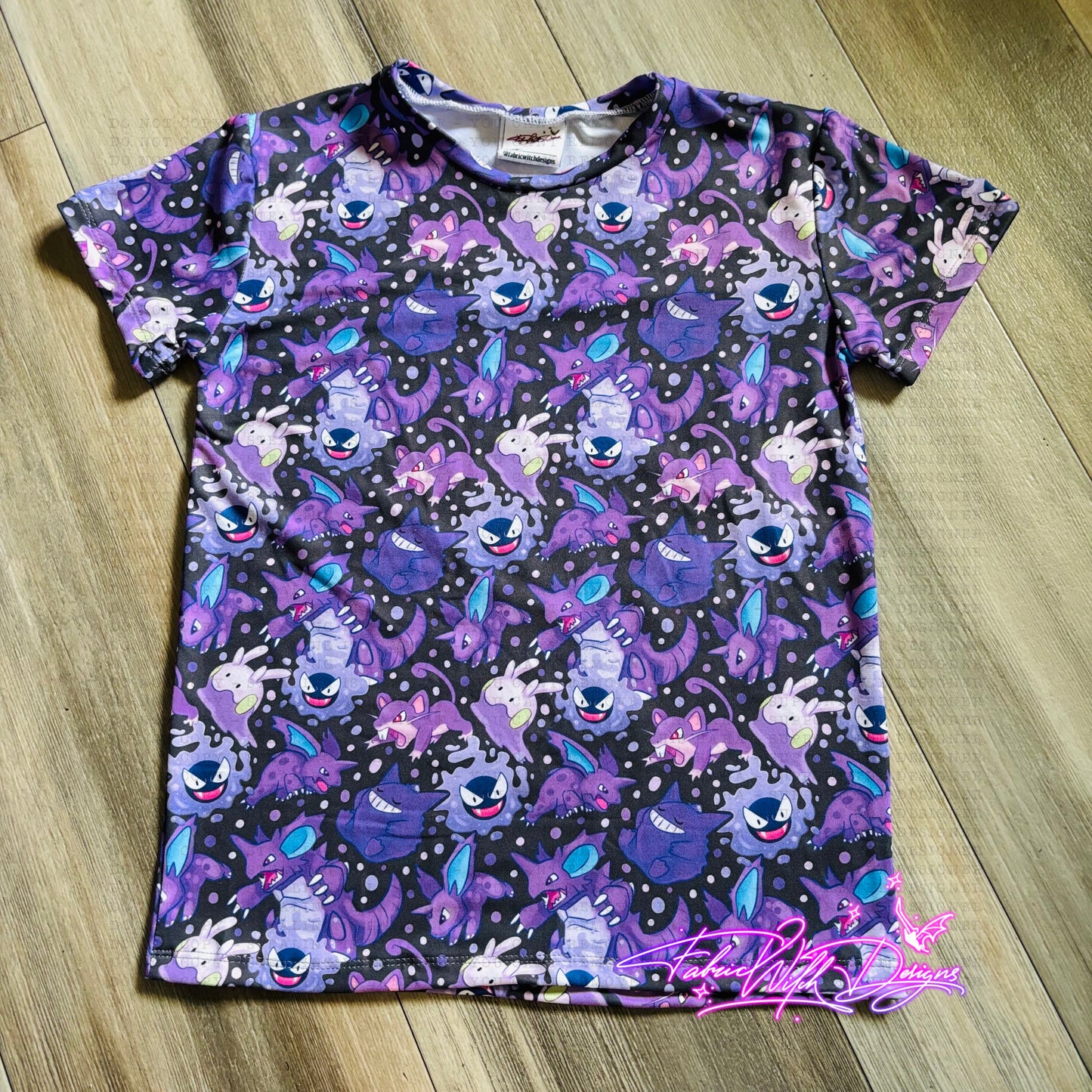 Purple Monsters Kids 9/10 Tee