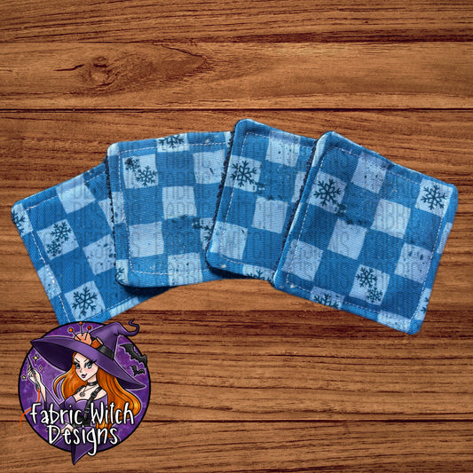 Snowflake Checkers Snack Bag