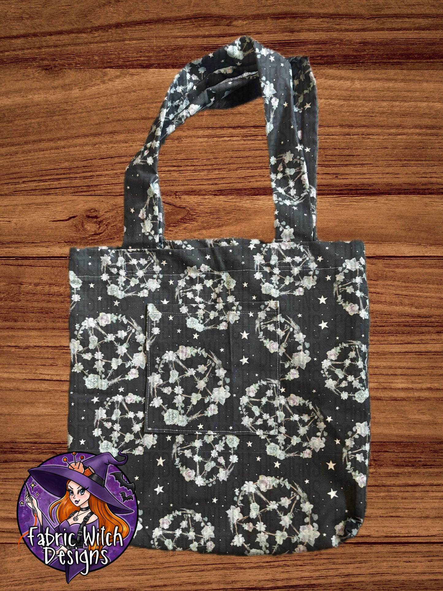 Succulent Pentagram Tote Bag