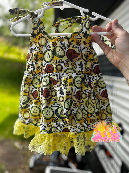 Cucumber Snails 3T Azalea Peplum