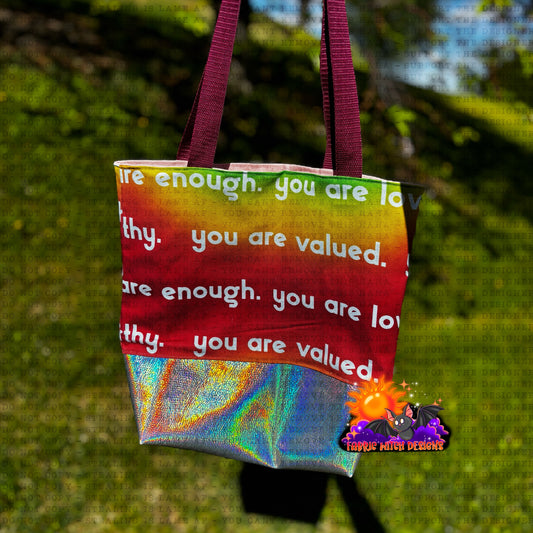 You are Enough Tuesday Tote