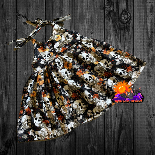 Floral Skulls & Webs 3T Azalea Dress
