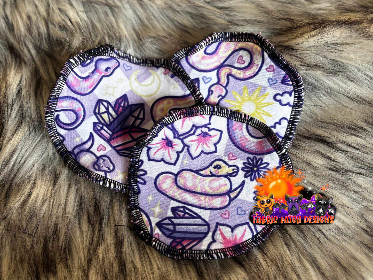 Snakes & Petunias Facial Rounds