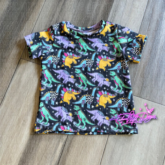 Punk Dinosaurs 2T Tee