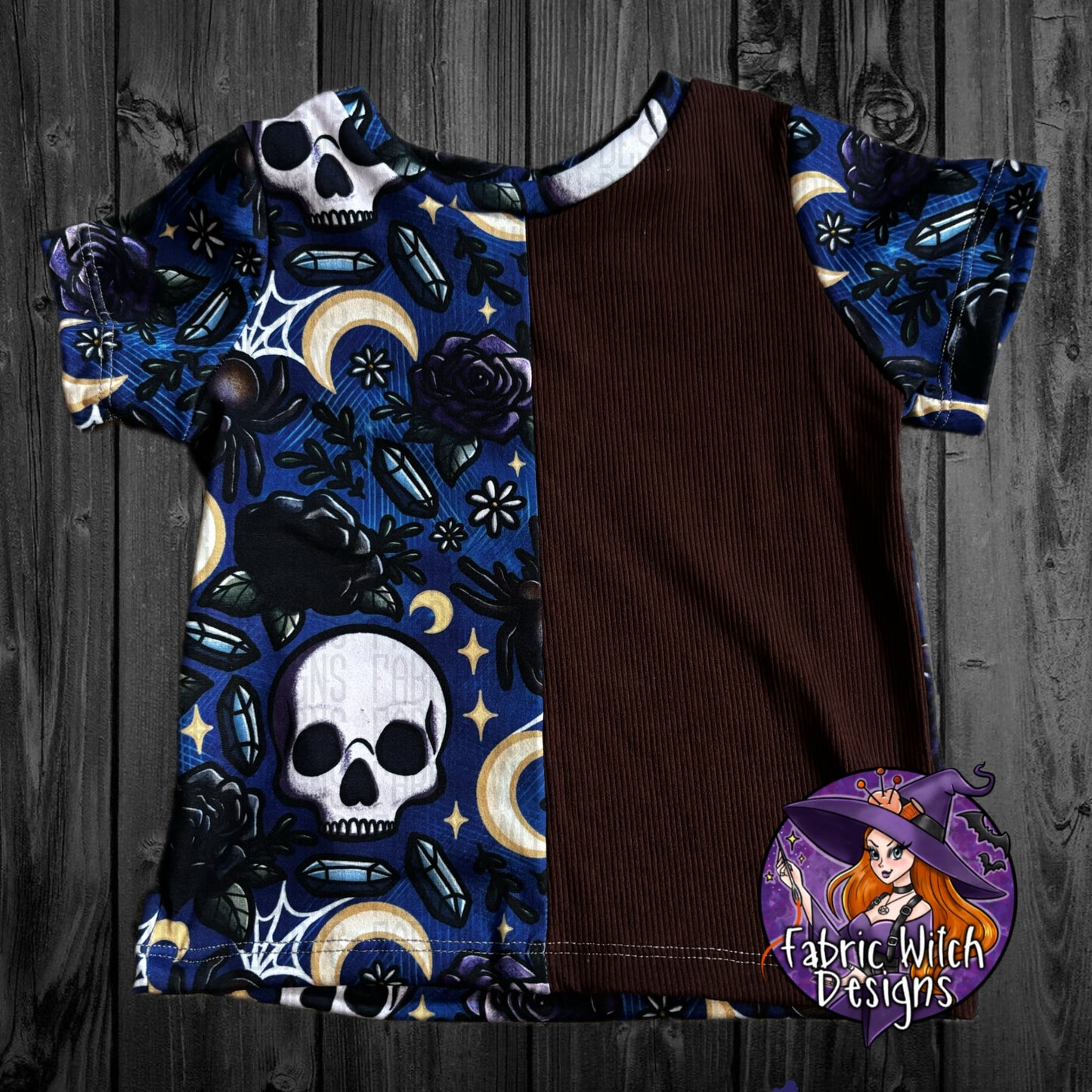 Blue Whimsy Goth 12-18mo Shirt