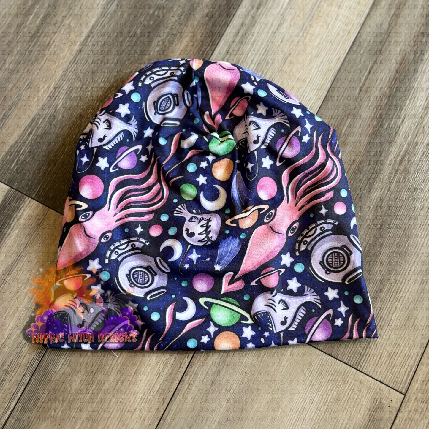 Deep Sea Galaxy Child Slouch Beanie