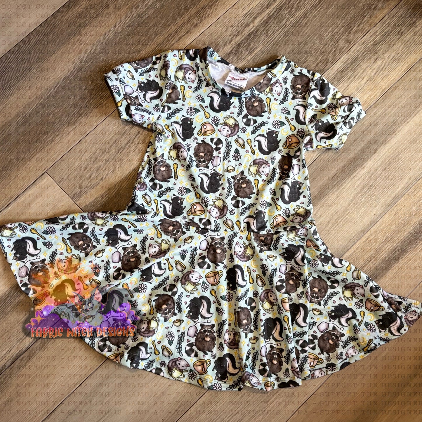 Trash Tea Party 3T Doodle Dress