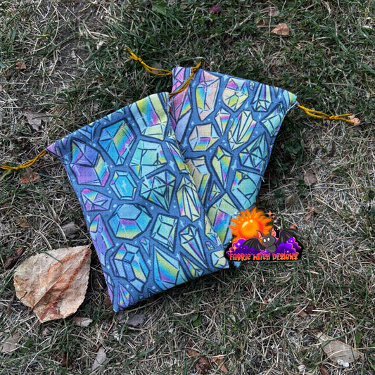Rainbow Prism Crystal Pouch