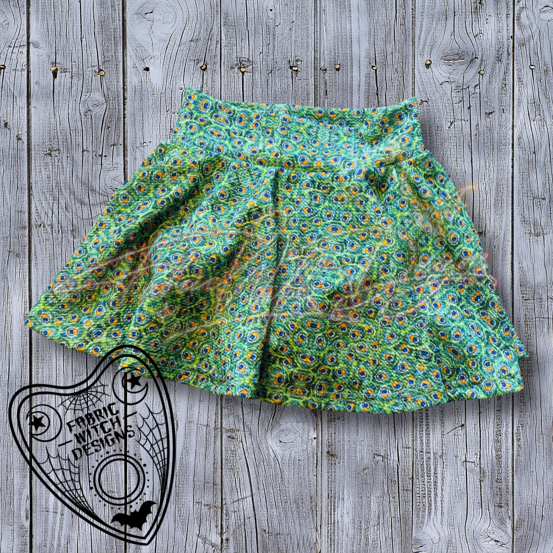 Peacock Small Skirted Bummies